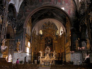 Intérieur de la collégiale