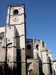 Clocher de la collégiale Notre-Dame des Anges