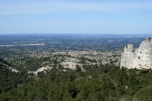 Vue sur Saint-Rémy-de-Provence