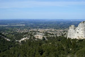 Vue sur Saint-Rémy-de-Provence