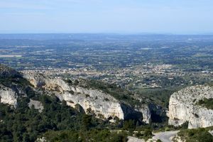Vue sur Saint-Rémy-de-Provence