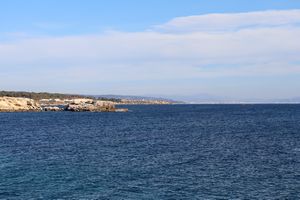La Côte Bleu vers l'est 