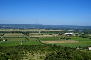 Panorama sur la vallée du Rhône
