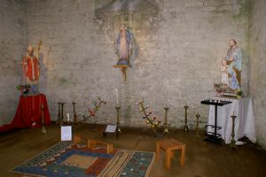 Intérieur de l'abbaye cistercienne