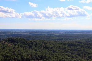 Vue en direction de la Camargue