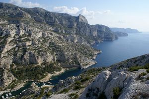 Point de vue sur la Calanque de Morgiou