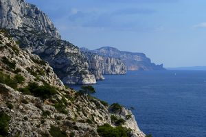Vue en direction des Calanques de Cassis