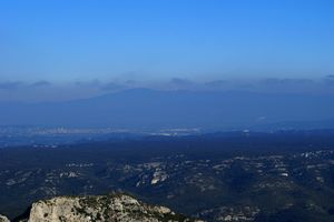 Vue en direction de Cavaillon