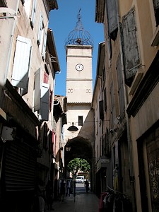 En approche de la Porte Soubeyran