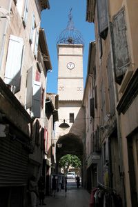 En approche de la Porte Soubeyran