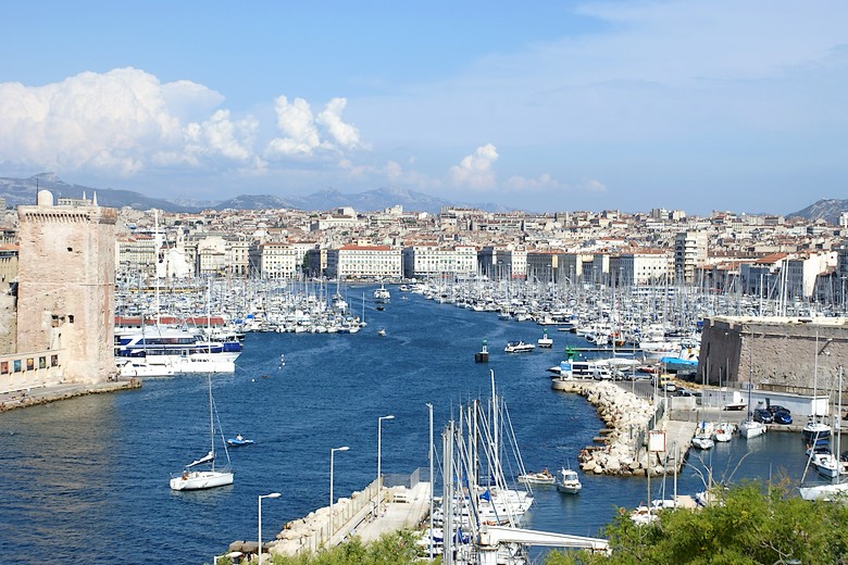 Marseille (Bouches-du-Rhône) - Zoom sur le Vieux Port