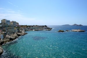 Portion de la corniche vers la Batterie de la Malmousque