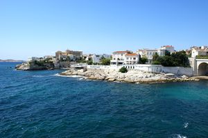 Partie de la Corniche vers la Malmousque