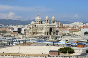 Vue sur la cathédrale La Major