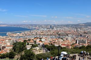 Vue sur Marseille direction nord