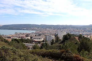 Vue d'ensemble sur la ville de Martigues