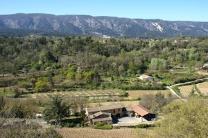 Paysage au coeur du Luberon