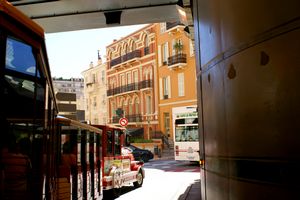 Centre-ville en petit train