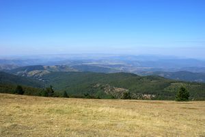 Parc National des Cévennes à l'horizon