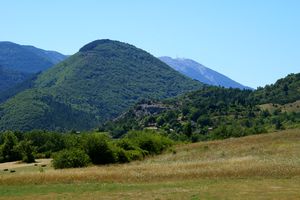 Léger aperçu du Mont Ventoux