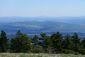 Point de vue en direction du département du Var