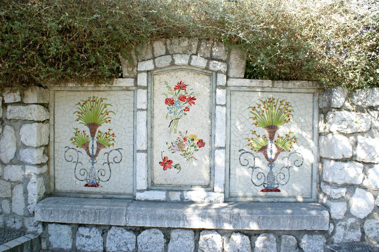 Nice (Alpes-Maritimes) - Sculptures au château