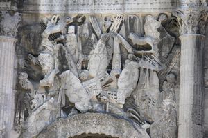 Zoom sur une sculpture