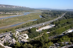 Vue étendue sur la vallée de la Durance