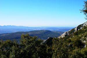 Vue en direction de Gardanne