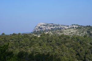 Retour vers le col des Portes : un rocher