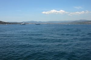 Golfe de Saint-Tropez en direction de Port Grimaud
