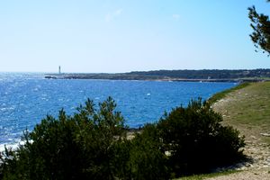 Cap Couronne à l'horizon