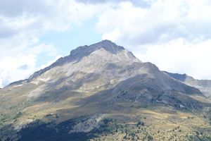 Sommet des Ecrins depuis la station de Serre Ratier