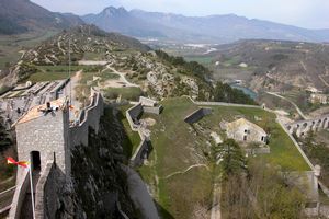 Vue sur les remparts