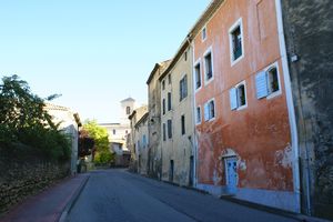 Une rue au coeur du village