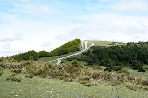 Vue du sommet du Cantadour