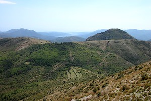 Panorama sur la Méditerranée