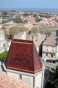Toiture de la Chapelle Gothique