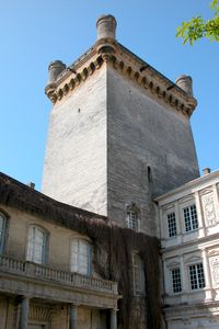 Tour Bermonde vue de la cour intérieure
