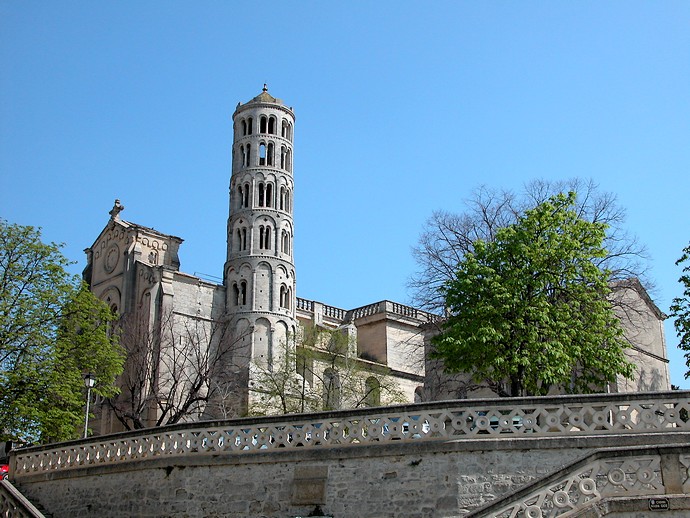 Uzès (Gard) - Cathédrale Saint-Théodorit