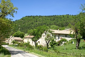 A l'entrée du village de Fourcinet