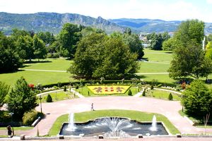 Point de vue sur le parc