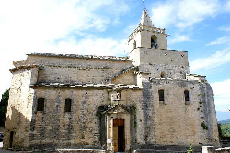 Venasque (Vaucluse) - L'église